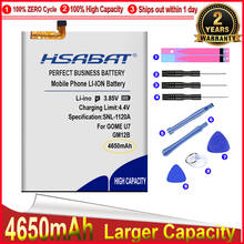 HSABAT 0 Cycle GM12B GOME 2017M95A Battery for GOME U7 U7mini U7 mini High Quality Replacement Accumulator 2024 - buy cheap