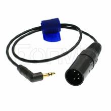 Audio Adapter Cable for Headsets Microphone XLR 4 Pin Male to 3.5mm TRS Male 2024 - buy cheap