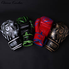 Boxing Gloves Men Women Muay Thai Training Competition Adult Kids PU Gloves Sanda Free Fighting Game Kick Boxing Mma Equipment 2024 - buy cheap