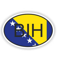 Interesting BIH BOSNIA COUNTRY Car Sticker Accessories Car Styling Decal Vinyl Cover Scratches Waterproof PVC 10cm*7cm 2024 - buy cheap