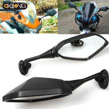 Espelhos da motocicleta de corrida da bicicleta do esporte espelho retrovisor para honda cbr600 f4 f4i cbr600rr cbr125r 600 cbr650f/r cbr1100xx cbr650r 2024 - compre barato