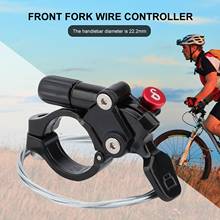 New Wire Control Lever Bicycle Remote Lock Lever Aluminum Alloy Mountain Bike Front Fork Lock Control Parts Bicycle Accessories 2024 - buy cheap