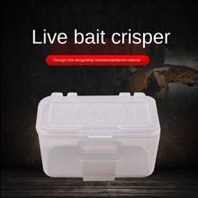 1pcs High Quality Bait Container Box Portable Live Bait waist hanging Case Earthworm Worm Lure Storage Box fishing tackle 2024 - buy cheap