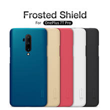 Case For oneplus 7T Pro Cover 1+7T pro NILLKIN Super Frosted Shield Matte PC back cover case for Oneplus 7T Pro gift holder 2024 - buy cheap