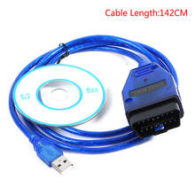 Cable de diagnóstico Vag 409 Kkl, 1 Juego, VAG-COM, 409,1 Com, interfaz de escáner USB 2024 - compra barato