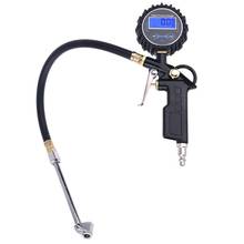 Car Digital Tire Inflator Pressure Gauge with Dual Head Chuck for AUTO RV Truck Motorcycle Bike Car Air Pump Compressor 2024 - buy cheap