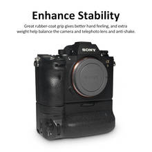 KingMa VG-C3EM Vertical Battery Grip Holder For Sony A9 A7R3 A7RIII A7M3 Camera Battery Grip handle 2024 - buy cheap