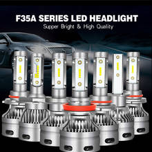 OLPAY 2PCS Car Headlight Bulbs H7 H4 LED H1 H8 H9 H11 9005/HB3 9006/HB4 9012 80W 6000K 12000LM/Pair Lamp Auto Bulb Light 12/24V 2024 - buy cheap
