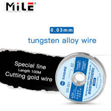 37.5HB High Toughness Special Tungsten Alloy Steel Wire Gold Molybdenum Line For iPhone Samsung LCD Screen Refurbished Cut Tools 2024 - buy cheap