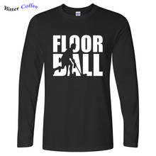 NEW Round Collar Floorball 100% Cotton T Shirt Men Novelty Streetwear Tee Shirt BONADIAO Design Camiseta T-shirt Free Shipping 2024 - buy cheap