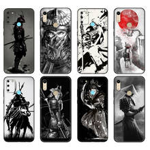 Funda negra de tpu para Huawei Honor 8a Prime 8s Prime 9 Lite honor 9A 9C 9X Premium 9x Pro 9S, funda de Japón el samurai Ninja 2024 - compra barato