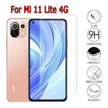 Чехол для Xiaomi Mi 11 Lite Glass M2101K9AG, Передняя Защитная пленка для экрана Xiomi Mi 11 Lite 4G, защитное закаленное стекло для телефона 2024 - купить недорого