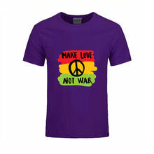 Make Love Not War Funny T Shirts Brand 2020 Mermaid Rock Colete 3d Men Tshirt Male T-shirt Chester Mets Super Mens Tshirt Men 2024 - buy cheap