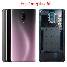 Original Rear Back Housing For Oneplus 6t Back Cover Battery Glass Housing 3D Glass For Oneplus 6t Back Cover Replacement 2024 - buy cheap