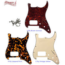 Xinyue Guitar Parts - For US 11 Screw Holes With Floyd RoseTremolo Brige St H Strat Guitar Pickguard Multiple Colors Available 2024 - buy cheap