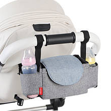 Водонепроницаемый органайзер для детской коляски, сумка для подгузников для мам, сумка для коляски для новорожденных, сумка для хранения игрушек, сумка для хранения, аксессуары для коляски 2024 - купить недорого