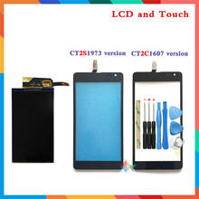 high quality For Nokia Microsoft Lumia 535 N535 CT2S1973 CT2C1607 Lcd Display Screen + Touch Screen Digitizer Sensor + Tool 2024 - buy cheap