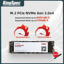 KingSpec-unidad de estado sólido M.2 SSD M2 PCIe NVME, disco duro interno HDD de 128gb y 512gb, Lectura de hasta 2280 MB/s, para ordenador portátil y de escritorio 2024 - compra barato