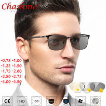 Myopia Sunglasses Photochromic Finished Myopia Eyeglasses Frame Men Women Sun glasses Myopia Eyewear -0.5 -0.75 -1.0 -1.5 -1.75 2024 - buy cheap