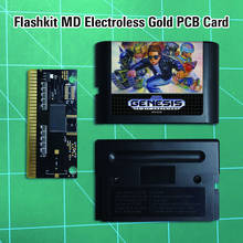 Kid Chameleon - Flashkit MD Electroless Gold PCB Card 16 bit MD Games Cartridge For MegaDrive Genesis console 2024 - buy cheap
