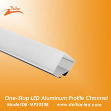 30*30mm Corner Alu LED Profile with Milky Diffuser Cover for 8-20mm Width Strip Light 2024 - buy cheap