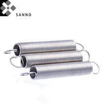 15pcs Tension spring telescopic hook spring stainless steel pressure spring wire D0.3mm - D1.2mm total length 70mm - 120mm 2024 - buy cheap