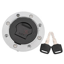 Tampa para tanque de combustível de moto, chave de bloqueio para tanque de gasolina de motocicleta para suzuki gsx750 gsx1100 gsx1400 gsxr600 gsxr750 gsxr1000 gsxr1100 sv650 sv650s 2024 - compre barato