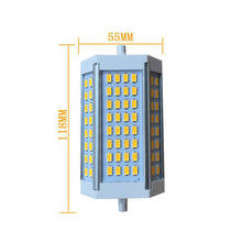 Новый дизайн 30 Вт led R7S светильник 118 мм без вентилятора с регулируемой яркостью R7S лампа J118 R7S пищевой светильник 3 года гарантии AC110-240V 2024 - купить недорого
