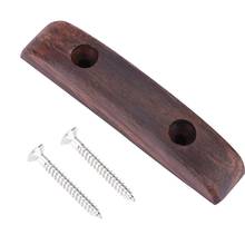 Rosewood Bass Guitar Thumb Rest Finger Rest Thumbrest with Mounting Screw Guitar Accessories 6.5*1.3*1.2cm 2024 - buy cheap