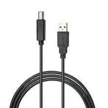 USB высокоскоростной 2,0 A к B Мужской кабель для Canon Brother Samsung Hp Epson шнур принтера 1 м 1,5 м 2024 - купить недорого