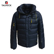 TALIFECK 2022 Men Winter Jacket Cotton Padded Jacket Parka Homme Quilted Coats High Quality Brand Winter Coat Men Russian Size 2024 - buy cheap