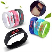 Touch Digital Wrist Watch Silicone Red LED Sports Bracelet Kids Watches Electronic Wristwatch For Boys And Girls Digital Clock 2024 - buy cheap