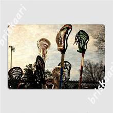 Lacrosse Sticks Metal Signs Wall Cave Club Bar Garage Decoration Printing Tin sign Posters 2024 - buy cheap