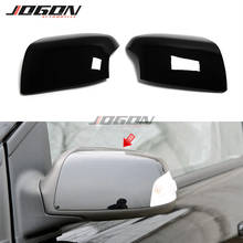 2 pçs substituição preta para ford focus 2 mk2 2004-2008 C-MAX espelho retrovisor do carro tampa lateral asa capa acessórios 2024 - compre barato