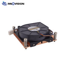 1u server cpu heatsink for LGA 2011 Socket, square shape,LGA 2011/2066-R3 CPU Cooler fan 2024 - buy cheap