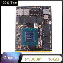 Tarjeta gráfica VGA Original P5000M P5000 DDR5, N17E-Q5-A1 de vídeo con soporte X para HP ZBook 17 G3 G4 Dell M7710 M7720 Fujitsu, 16GB 2024 - compra barato