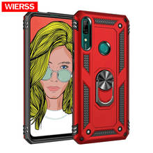 Metal Ring Hard Phone Case for Honor 9X STK-LX1 Honor 9X Premium for Huawei P Smart Z Y9 Prime 2019 Armor Case Back Cover 2024 - buy cheap