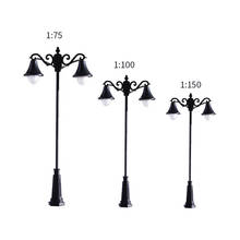 Miniature Street Light 12V with Resistance Garden Lamp for Train Railway Lamppost Scenery Landscape 6pcs/lot 2024 - buy cheap