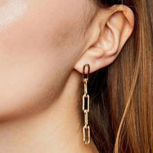 YWZIXLN Fashion Bohemian Hip-hop Earrings Jewelry Chain Pendant Dropping Earrings Best Gift for Women Girl E0172 2024 - buy cheap