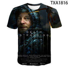 Camiseta 3D de moda para hombre y mujer, camisa con estampado de Death Stranding, informal, de manga corta, de verano, 2020 2024 - compra barato