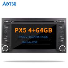 AOTSR-Radio con GPS para coche, 10,0 reproductor Multimedia con Android, DSP, 2 Din, Bluetooth, para Seat Leon 2012, 2013, 2014, 2015, 2016, 2017 2024 - compra barato