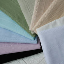 Zengia tecido de algodão jaquard de cor sólida 50x140cm, tecido para patchwork, costura de retalhos, pano, lençol, acolchoado, quarto, tecido de retalhos 2024 - compre barato