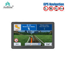 Anfilite gps navigation 7 inch Capacitive screen DDR 512M ROM 16GB WIFI truck gps navigator with rear camera Android maps 2024 - compre barato