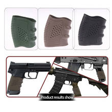 Universal Rubber Sleeve Handgun Military Accessory Sleeve Anti Slip Airsoft Shooting Hunting Black Gun Grip Glove Protect Cover 2024 - buy cheap