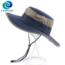 CAMOLAND-Sombrero Boonie impermeable de alta calidad para hombre, gorro de verano para el sol, gorras de playa al aire libre, Unisex, sombreros de cubo transpirables para senderismo 2024 - compra barato