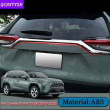 For Toyota RAV4 XA50 2019 2020 Car Styling Rear Trunk Protection Tail Tailgate Trunk Guard Sill Plate Scuff Trim Cover Sequins 2024 - buy cheap