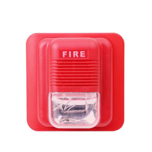 Fire Alarm Horn 119 Fire Alarm LED Flashing Light Siren 12V 24V Fire Sound and Light Alarm 2024 - buy cheap