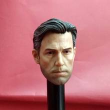 Figura de acción de Ben Affleck a escala 1/6, modelo de cabeza para 12 pulgadas, colección de Juguetes 2024 - compra barato