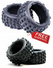 2pcs Rear Big Nail Tire Wasteland Tire for 1/5 HPI Rovan Baja 5B 2.0SS 2024 - buy cheap