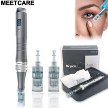 Dr.pen-microaguja eléctrica M8, pluma Derma Digital de 6 niveles, Kit de cuidado de la piel, terapia, tratamiento de la piel 2024 - compra barato